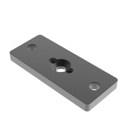 Nerezová kotviaca platňa pre stĺpik 50x60 R7016