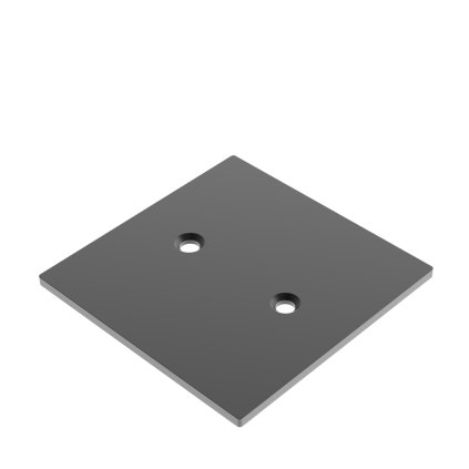 Hliníková krytka stĺpika 80x80 R7016