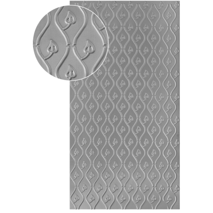 Dizajnový 3D plech, t1,2mm - Zn