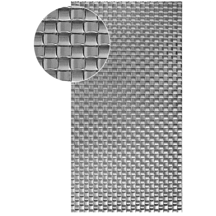 Dizajnový 3D plech, t1,2mm - Zn