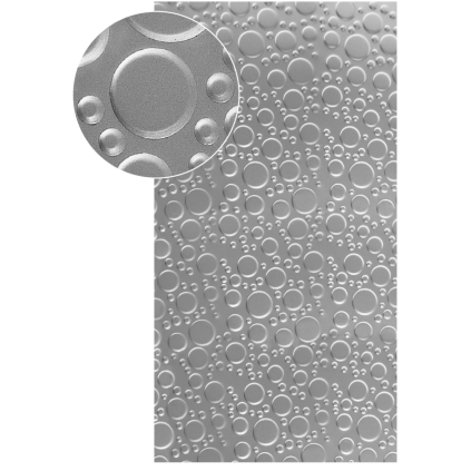 Dizajnový 3D plech, t1,2mm - Zn