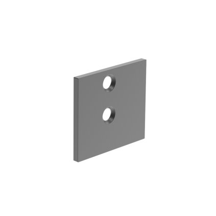 Hliníková krytka adaptéra panelové výplne R7016