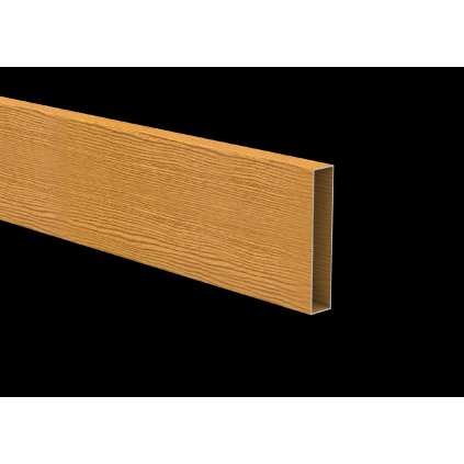 Hliníková plotová výplň 20x100x1,2 - 6000mm svetlý dub