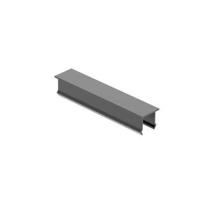 Krytka vertikálnej výplne 20x120x1 - R7016