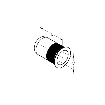 Nitovacia matica, nerezová, AISI304, M10mm