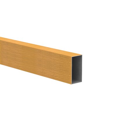 Hliníková plotová výplň 40x80x1,2 - 6000mm svetlý dub