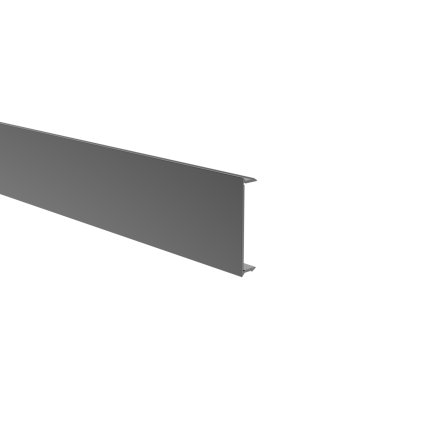 Krycia lišta U-adaptéra, plotového a fasádneho systému 41 x 09 - 1,85 m - Antracit  RAL 7016