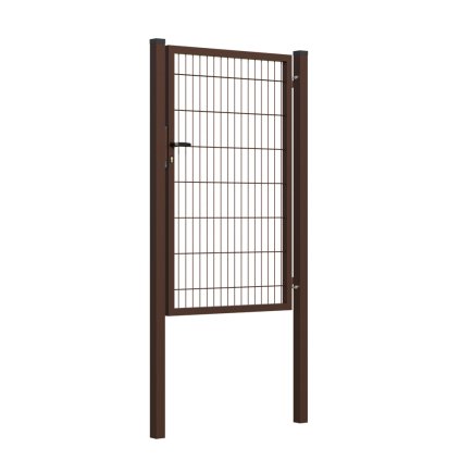 Bránka 1kr. 2D BOX ZnPVC 1000x1500mm RAL 8017 hnedá