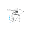 Schodisko SEGMENT NS270 349x314x140mm