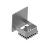 Krytka profilu INOX, profil 80x80mm