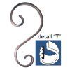 Element tvaru-S 230x120/60, 12x6mm