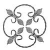 Ornament h240, b240, 12x6mm