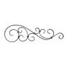 Ornament h230, b770, 12x6mm