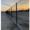 Zváraný plotový panel 3D ZnPVC 2500x1730x4mm antracit