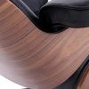 Kožené kreslo Charles & Ray Eames replika orech