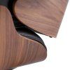 Kožené kreslo Charles & Ray Eames replika orech