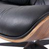 Kožené kreslo Charles & Ray Eames replika orech