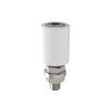 Koliesko-plastové - White, INOX, D22mm