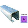Profil vodiaci spodný Zn, 60x60x4mm, L3m