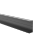 Hliníkový plotový adaptér pre výplne 40 mm a pre fasádny systém 45 x 20 – 6,0 m – Antracit RAL 7016