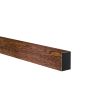 Hliníková plotová výplň 40x60x1 - 6000mm tmavý orech