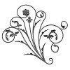Ornament ľavý 880x830, D12mm
