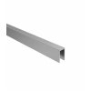 Zasklenie pevné - profil U 20x40x2mm t10-12mm INOX effect