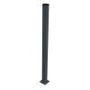 Stĺpik 60x40mm s pätkou ZnPVC 2000mm antracit