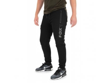 fox black camo print joggers teplaky xxxl