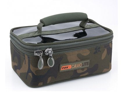 fox puzdro na olova camolite rigid lead bits bag