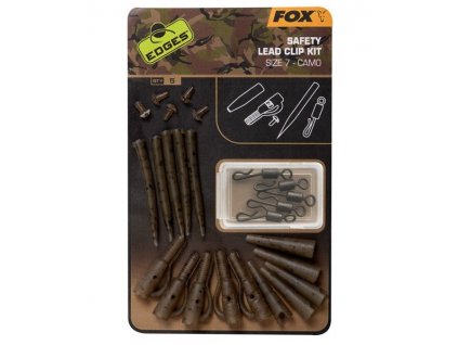 fox edges camo lead clip kit size 7