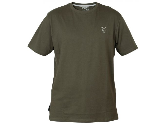 fox tricko collection green silver t shirt