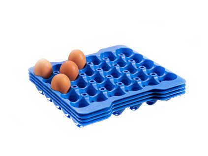 Araven náhradní plata na vejce GN2/3, 4ks modrá