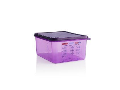 Araven alergen PP GN1/2 10 l fialová, vzduchotěsná