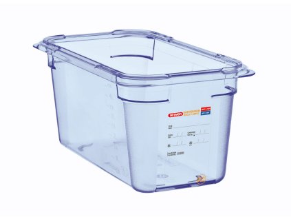 Araven BPA free GN1/4 150mm 3,7l, modrá