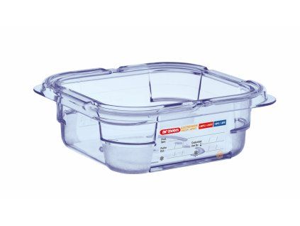 Araven bez BPA GN1/6 65 mm 1 l, niebieski