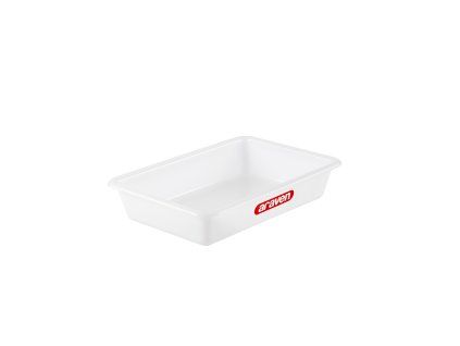 Głęboki pojemnik Araven, biały, 3 l