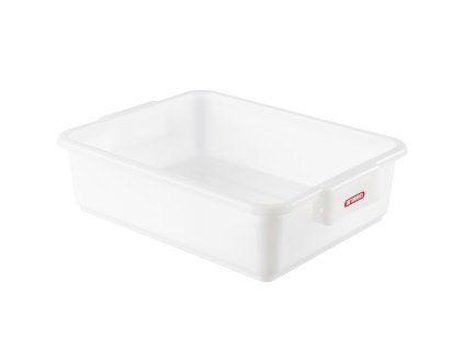 Głęboki pojemnik Araven, biały, 20 l