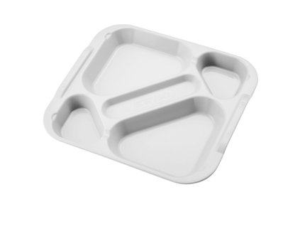 Araven podnos 5přihrádkový bílý, PC