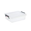 Araven box na potraviny s víkem 30l bílá