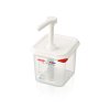 Araven dávkovací nádoba s pumpou GN1/6 transparent
