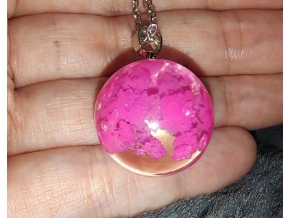 Plastový náhrdelník Koule