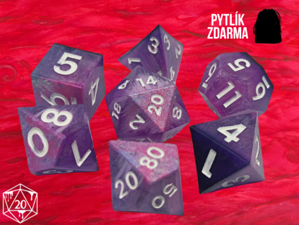 Purple Universe - Sada kostek pro DnD