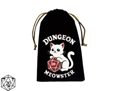 Dungeon Meowster II - Semišový sáček