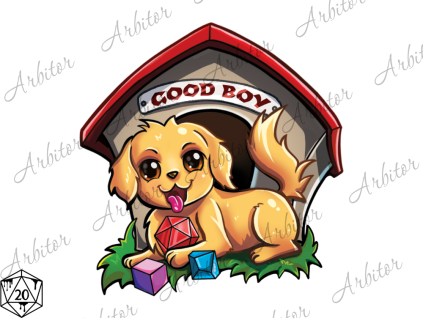 Good Boy – vinylová samolepka s laminací