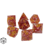 Pink Flakes - Sada kostek pro DnD