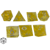 Yellow Core - Sada kostek pro DnD