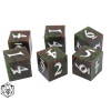 Camo - Sada 6D6 kostek