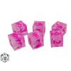 Pinky Cloud 2- Sada 6D6 kostek