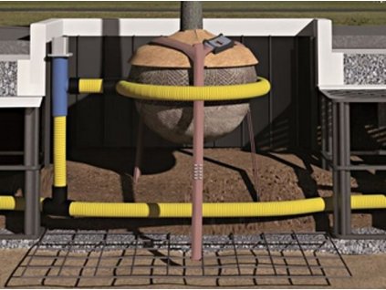 Kombinovaný zalévací/provzdušňovací systém LUWA